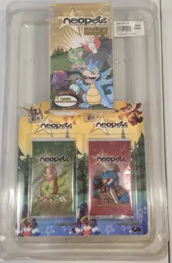 Neopets Two Player Starter Set And 2 Packs Of 8 Card Booster Packs - Image 1