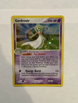 Pokemon TCG Gardevoir Holo Rare Card 7/109 With Swirl - Image 1