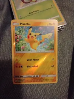 Pikachu 19/68 Hidden Fates 2019 REVERSE HOLO FOIL Pokemon TCG Card - NM - Image 1