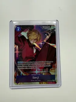 One Piece CCG OP09-065 Sanji Secret Rare Card Alt Art - Image 1