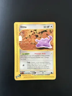 Pokemon Ditto Skyridge Common Card #051/144 MP - Image 1