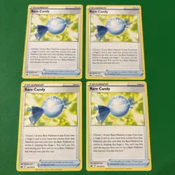 Rare Candy 141/159 x4 - 4x Trainer Playset Pokemon SWSH Crown Zenith - 4 Cards - Image 1