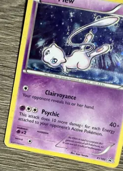Mew XY192 - Black Star Promo Mythical Collection Holo Pokemon Card - Image 3