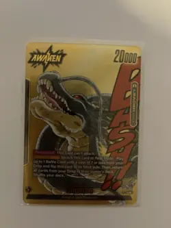 Shenron FB07-097 Leader Gold Manga Booster 02 Dragon Ball Card English - Image 1