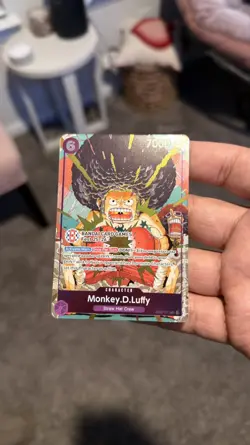 Monkey.D.Luffy (BANDAI Card Games Fest 25-26) - One Piece Promo - Afro Luffy NM - Image 3