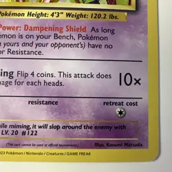 Mr. Mime Classic Collection Trading Card Game Classic 013/034 NM - Image 5