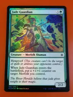 1x Jade Guardian | FOIL | Ixalan | MTG Magic Cards - Image 1