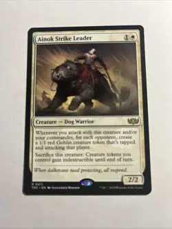 Ainok Strike Leader - Commander: Tarkir: Dragonstorm MTG Plus Bonus Card!!! - Image 1
