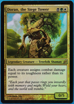 Doran, the Siege Tower FOIL Lorwyn NM Rare CARD (507108) ABUGames - Image 1