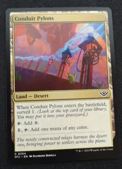 Conduit Pylons - OTJ - MTG - NM Unplayed - EN - 0254 - Image 1