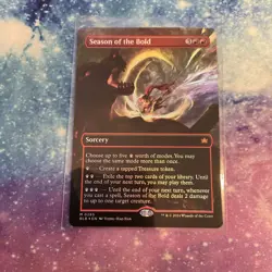 Season of the Bold (FOIL) x1 - MTG Bloomburrow BLB #285 - Image 1