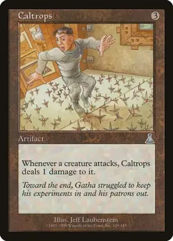 Caltrops 129 MTG NM Urza's Destiny - Image 1
