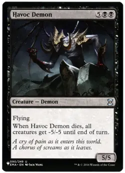 Havoc Demon - The List Reprints - Mystery Booster 2 - MTG - NM/M - Image 1