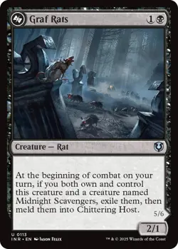 Graf Rats [Innistrad Remastered] Foil Near Mint - Image 1