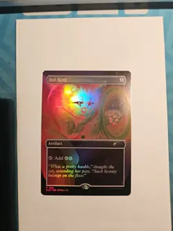 Sol Ring Secret Lair Drop Foil Cats And Dogs Mtg Nm - Image 1