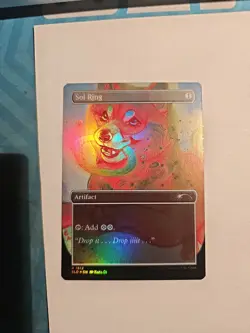 Sol Ring Secret Lair Drop Foil Cats And Dogs Mtg Nm - Image 2