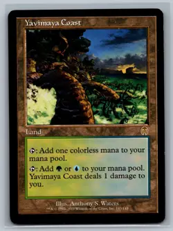 Magic The Gathering Apocalypse Yavimaya Coast #143/143 MTG TCG CCG - Image 1