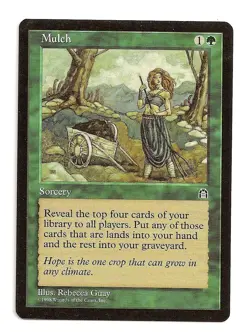 MTG 4X ** MULCH ** X4 Magic Stronghold - Image 1