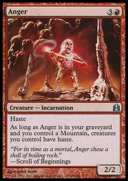 MTG ANGER EXC - LA RABBIA - CMD - MAGIC - Image 1