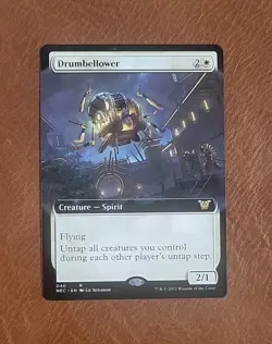 NM Extended Art Drumbellower #040 Kamigawa Neon Dynasty Commander NEC - Image 1