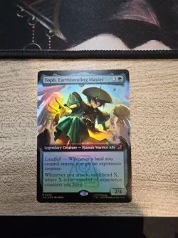 Toph Earthbending Master Extended Art Foil NM English MTG - Image 1