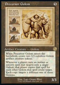 MTG Precursor Golem (105/126) The Brothers' War Retro Artifacts NM - Image 1