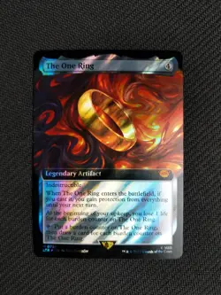The One Ring (Extended Art) (Surge Foil) Universes Beyond: the Lord of the Rings - Image 1