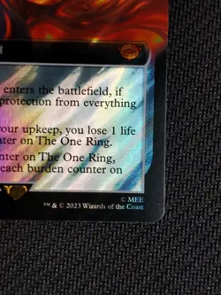 The One Ring (Extended Art) (Surge Foil) Universes Beyond: the Lord of the Rings - Image 4