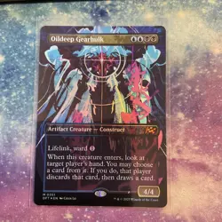 Oildeep Gearhulk (FOIL) x1 - MTG Aetherdrift DFT #351 - Image 1
