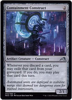 MTG Kamigawa: Neon Dynasty Containment Construct (Uncommon) - Image 1