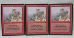 GOBLINS OF THE FLARG X3 MAGIC THE GATHERING THE DARK 1994 VINTAGE MTG CARD #420 - Image 1