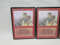 GOBLINS OF THE FLARG X3 MAGIC THE GATHERING THE DARK 1994 VINTAGE MTG CARD #420 - Image 5