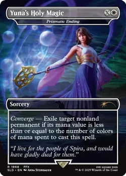 [Pre-order] Yuna's Holy Magic (Non-Foil) MTG Final Fantasy Secret Lair Grimoire - Image 1