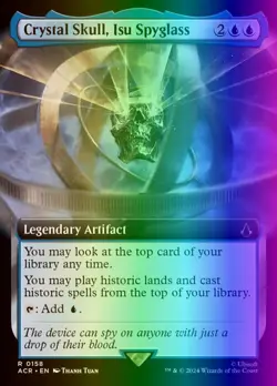 MTG Crystal Skull, Isu Spyglass (158/324) Assassin's Creed LP FOIL - Image 1