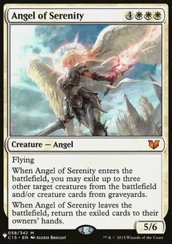 Magic the Gathering MTG Angel of Serenity (405) The List LP - Image 1