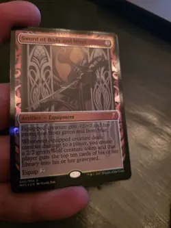MTG Magic Sword Of Body And Mind Kaladesh Erfindungen Foil 050/054 S Mps En 2017 - Image 2