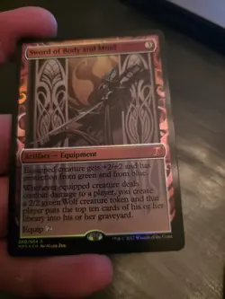 MTG Magic Sword Of Body And Mind Kaladesh Erfindungen Foil 050/054 S Mps En 2017 - Image 3