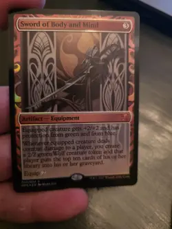 MTG Magic Sword Of Body And Mind Kaladesh Erfindungen Foil 050/054 S Mps En 2017 - Image 4