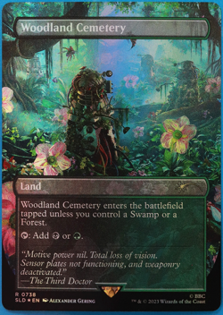 Woodland Cemetery (Secret Lair Promo) FOIL MINT MTG MAGIC CARD (503494) ABUGames - Image 1