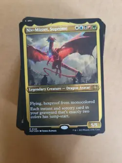 Custom Commander Deck ~ Spell-Sling~ Niv-Mizzet, Supreme ~ 5-Color EDH Deck - Image 1