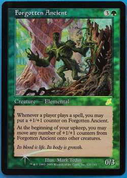 Forgotten Ancient FOIL Scourge NM Green Rare MAGIC CARD (ID# 507144) ABUGames - Image 1