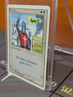 MTG Magic UNLIMITED Crusade - NM Front MP Back Mark Poole - Image 3