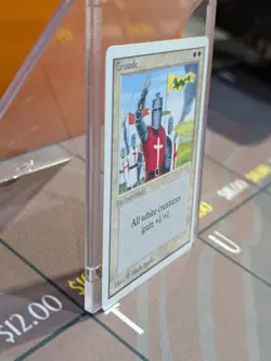 MTG Magic UNLIMITED Crusade - NM Front MP Back Mark Poole - Image 4