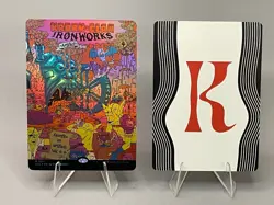 Krark-Clan Ironworks SLC #11 FOIL - MTG Secret Lair Countdown Kit with letter K - Image 1