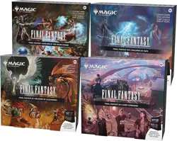 Magic The Gathering: Final Fantasy Scene Box Bundle Set of 4 NEW & SEALED - Image 1