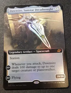 Dawnsire, Sunstar Dreadnought - Foil - Extended Art - EOE - MTG - EN - NM - 0351 - Image 1