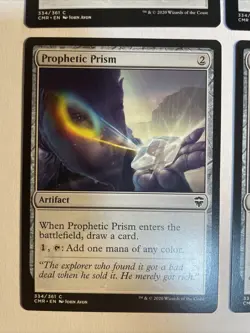 4x Mtg Commander Legends Prophetic Prism NM/M Magic The Gathering - Image 2