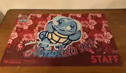 Pokemon World Championships 2024 Staff Playmat Honolulu Squirtle - Image 2