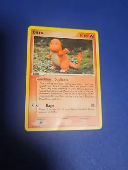 2005 Pokemon Ditto Charmander #37/113 Delta Species - Image 1