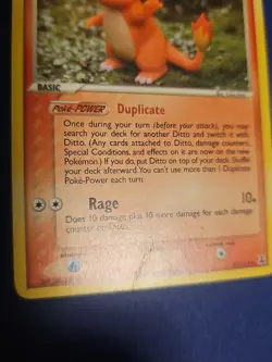 2005 Pokemon Ditto Charmander #37/113 Delta Species - Image 2